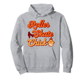 Roller Skating Skate 1970S Chicken Hoodie - Custom Art Print for Adults - T-Shirt, Sweatshirt, Hoodie