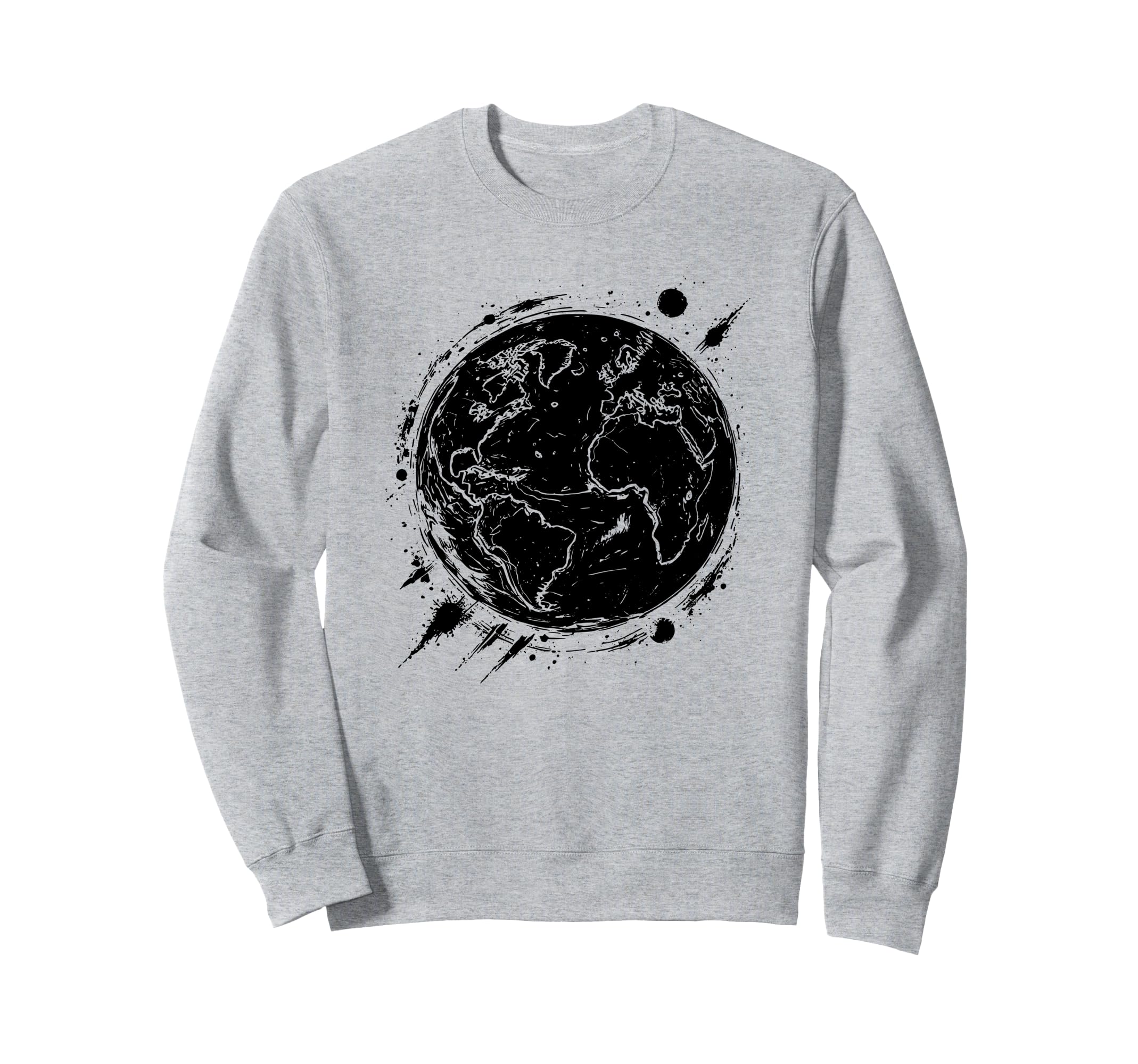 Planet Earth Day Boho Sweatshirt - Aesthetic Graphic for Adults - T-Shirt, Sweatshirt, Hoodie