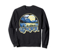 Glacier National Park Distressed Sweatshirt - Aesthetic Graphic for Adults - T-Shirt, Sweatshirt, Hoodie