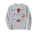 Baseball Coquette Bow Mothers Day Sweatshirt - Novelty Apparel Unisex - T-Shirt, Sweatshirt, Hoodie