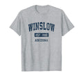 Winslow Arizona Az Sports Established T-Shirt - Unique Graphic Men Women - T-Shirt, Sweatshirt, Hoodie