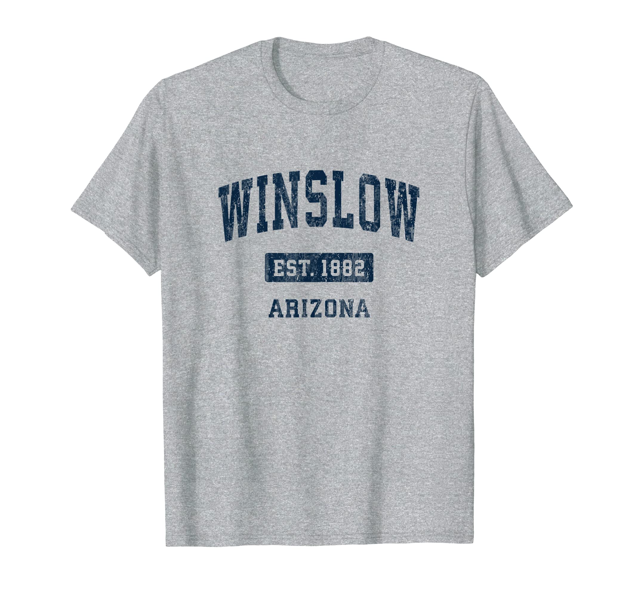 Winslow Arizona Az Sports Established T-Shirt - Unique Graphic Men Women - T-Shirt, Sweatshirt, Hoodie