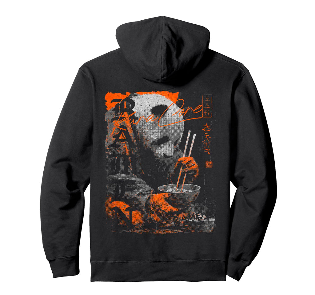 Ramen Back Japanese Streetwear Y2K Hoodie - Minimalist Print Men Women - T-Shirt, Sweatshirt, Hoodie