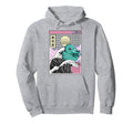 Sea Monster Rubber Duck Kanagawa Wave Hoodie - Minimalist Print Unisex - T-Shirt, Sweatshirt, Hoodie