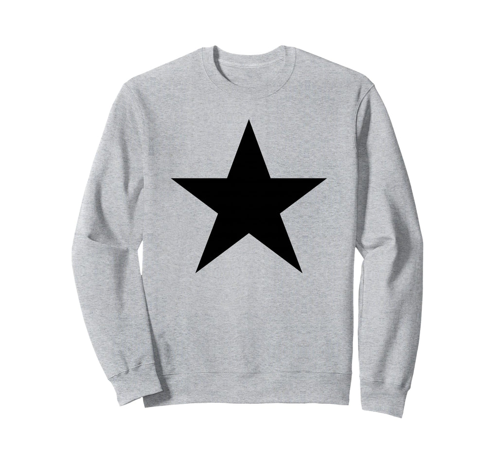 Black Star Y2K Aesthetic Gorpcore Sweatshirt - Streetwear Style Men Women - T-Shirt, Sweatshirt, Hoodie