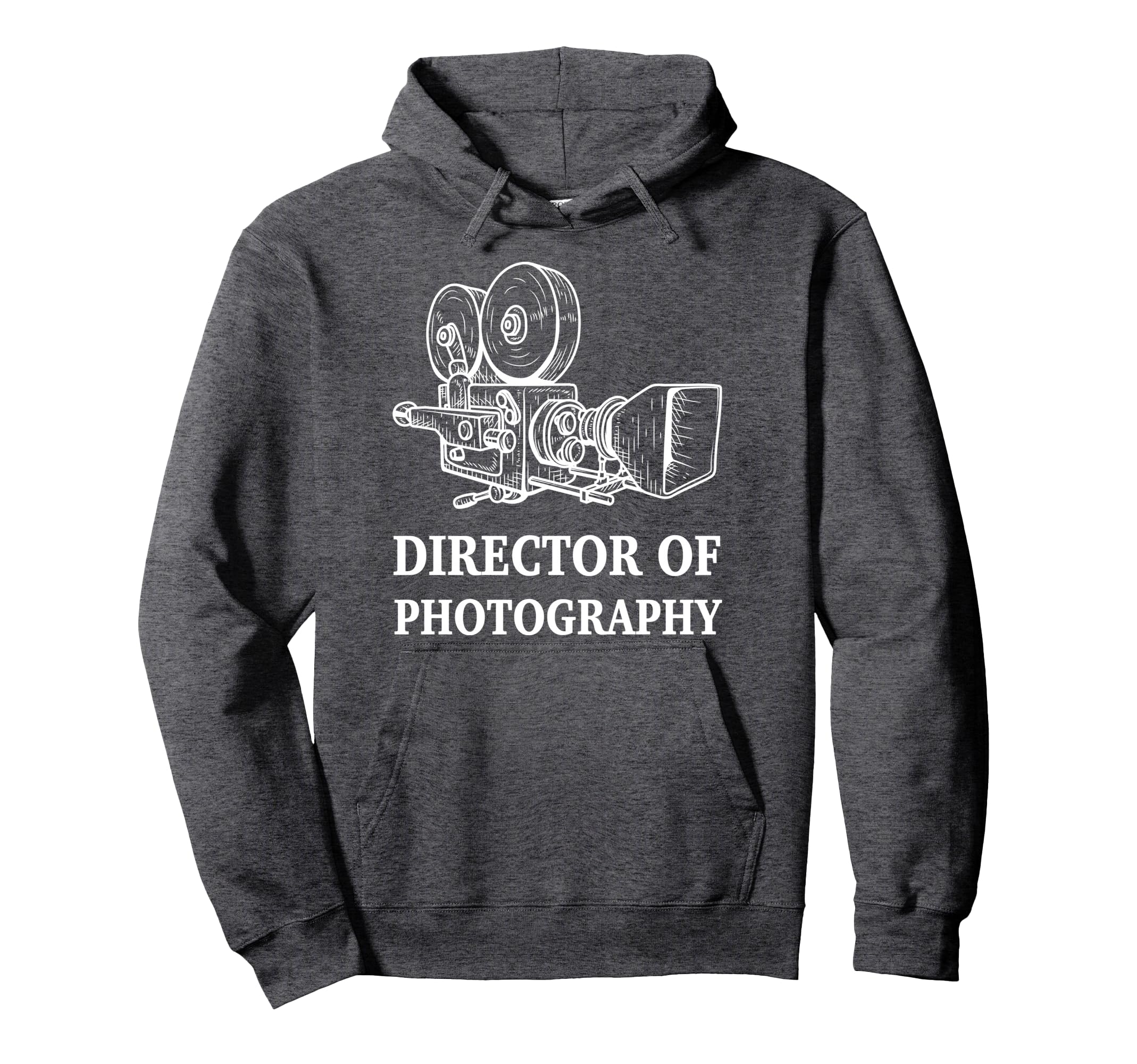 Movie Camera Cinematography Hoodie - Casual Everyday Wear Men Women - T-Shirt, Sweatshirt, Hoodie