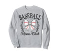Baseball Moms Club Sweatshirt - Custom Art Print Men Women - T-Shirt, Sweatshirt, Hoodie