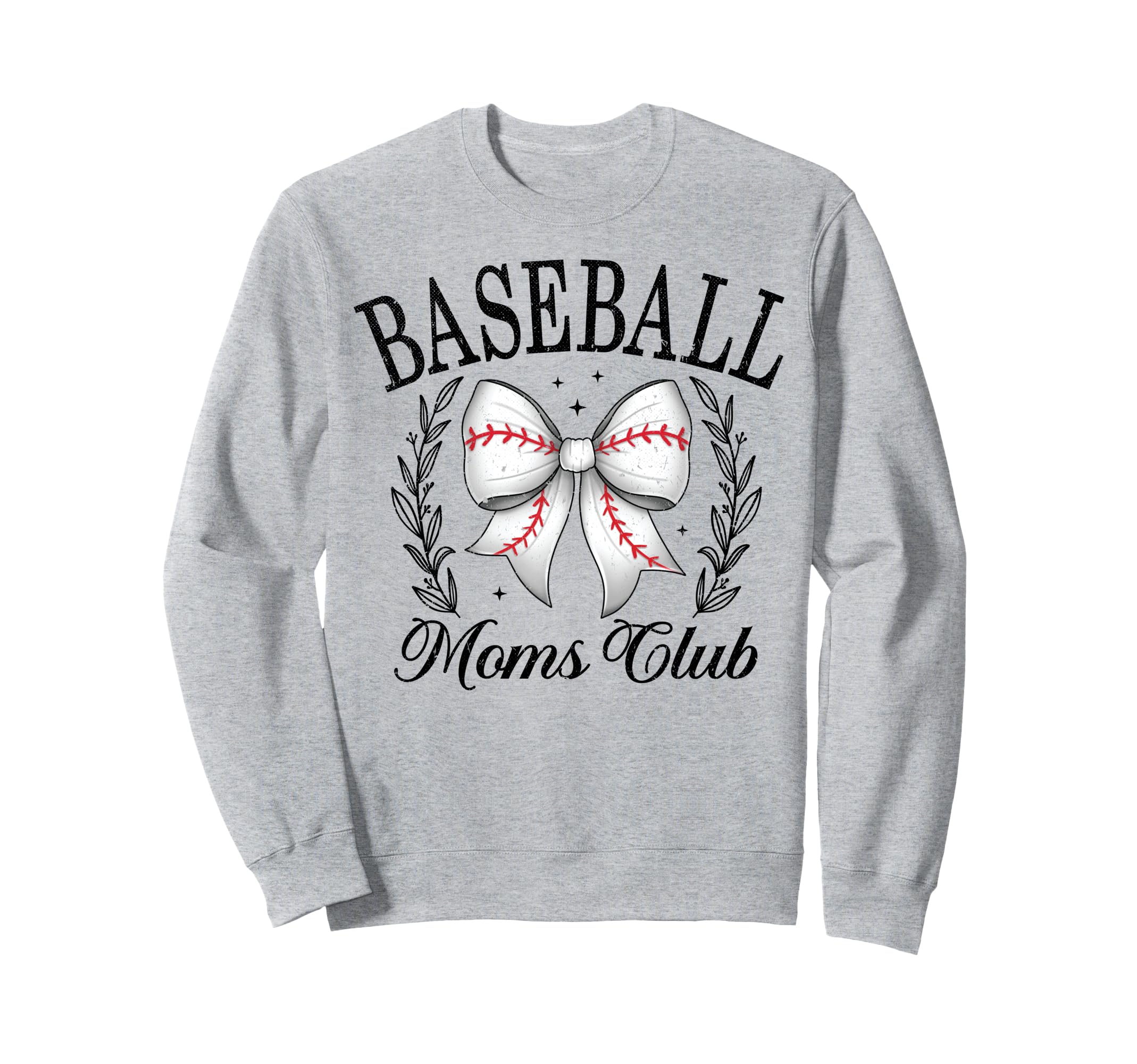 Baseball Moms Club Sweatshirt - Custom Art Print Men Women - T-Shirt, Sweatshirt, Hoodie