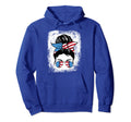 Bleached Softball Baseball Mom Life Hoodie - Aesthetic Graphic Men Women - T-Shirt, Sweatshirt, Hoodie