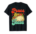 Funny Peace Love Tacos Gifts T-Shirt - Fun Novelty Design for Adults - T-Shirt, Sweatshirt, Hoodie