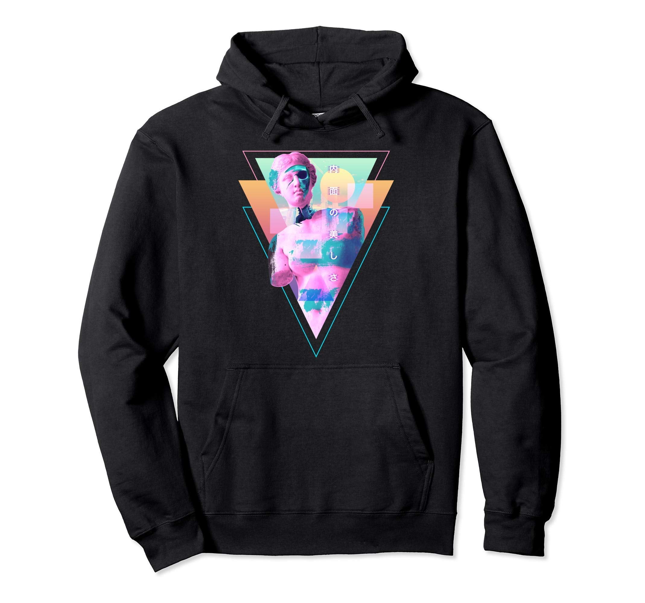 Venus Statue Bust Skull Vaporwave 80S Hoodie - Aesthetic Graphic Men Women - T-Shirt, Sweatshirt, Hoodie