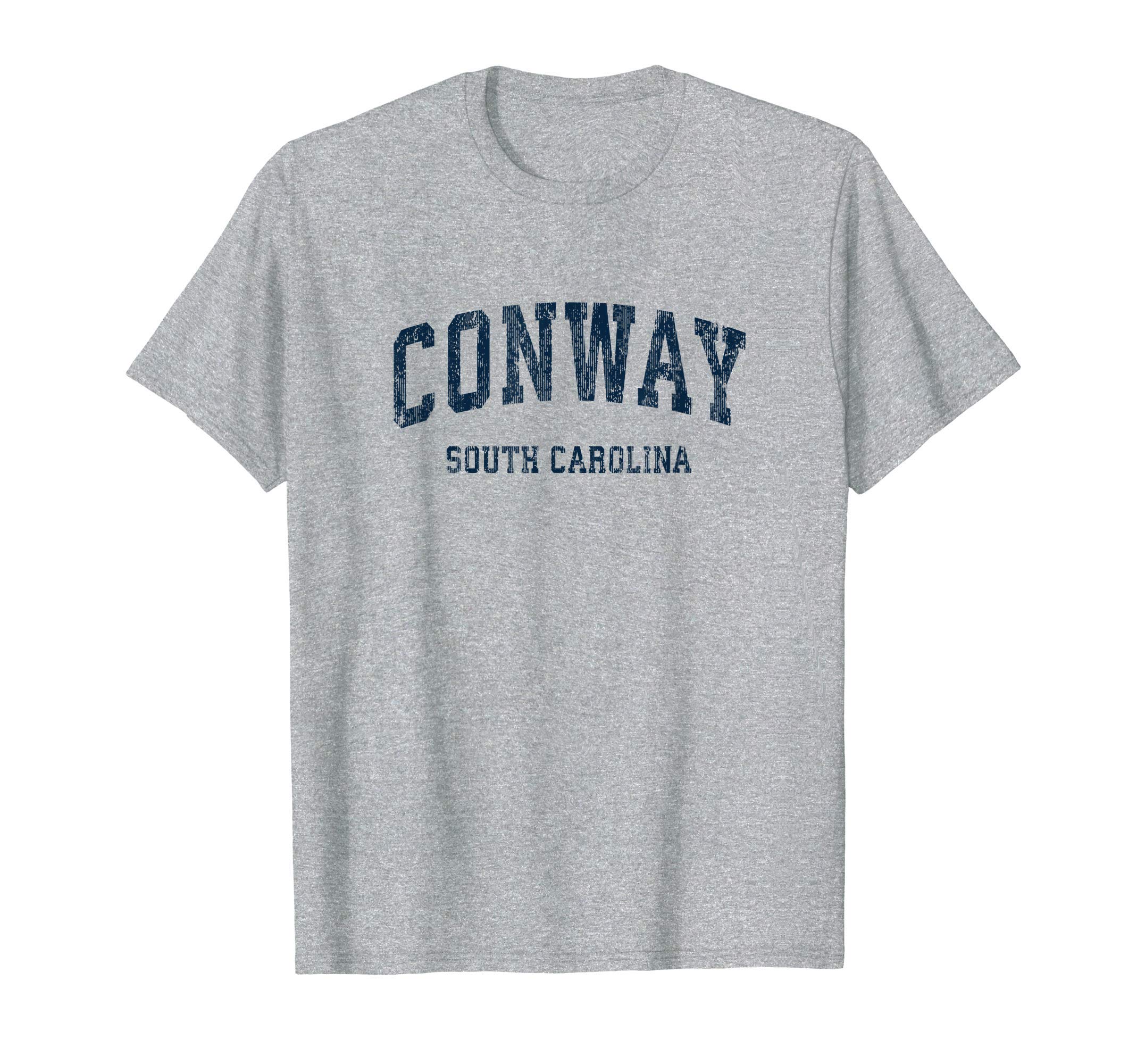 Conway South Carolina Sc Varsity T-Shirt - Novelty Apparel for Adults - T-Shirt, Sweatshirt, Hoodie