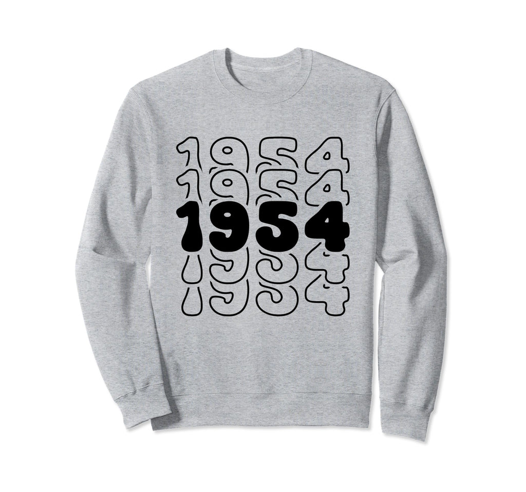 70 Year Old Groovy 70Th Birthday Boho Sweatshirt - Novelty Apparel Unisex - T-Shirt, Sweatshirt, Hoodie