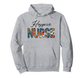 Hospice Nurse Trendy Boho Flowers Hoodie - Trendy Graphic for Adults - T-Shirt, Sweatshirt, Hoodie