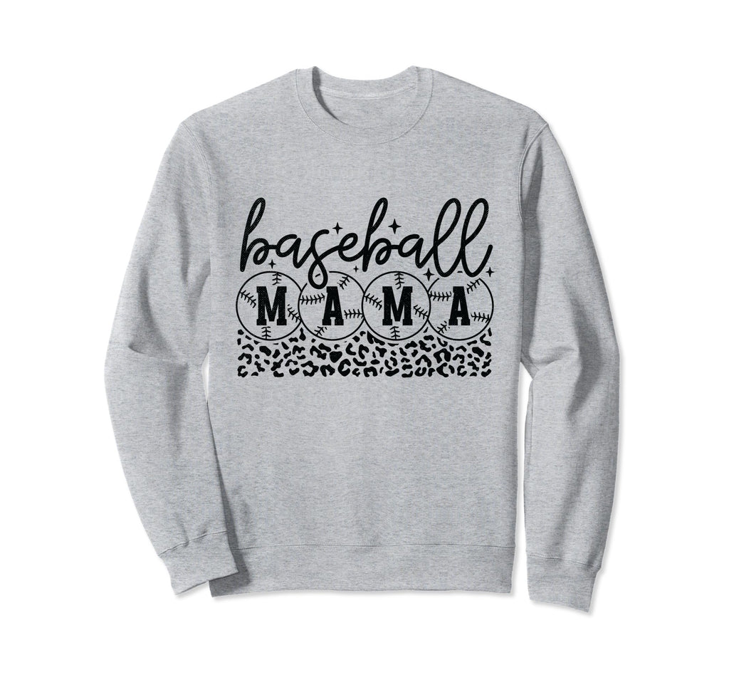 Baseball Mama Sweatshirt - Streetwear Style for Adults - T-Shirt, Sweatshirt, Hoodie