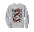 Aesthetic Dragon Streetwear Sweatshirt - Graphic Print Men Women - T-Shirt, Sweatshirt, Hoodie