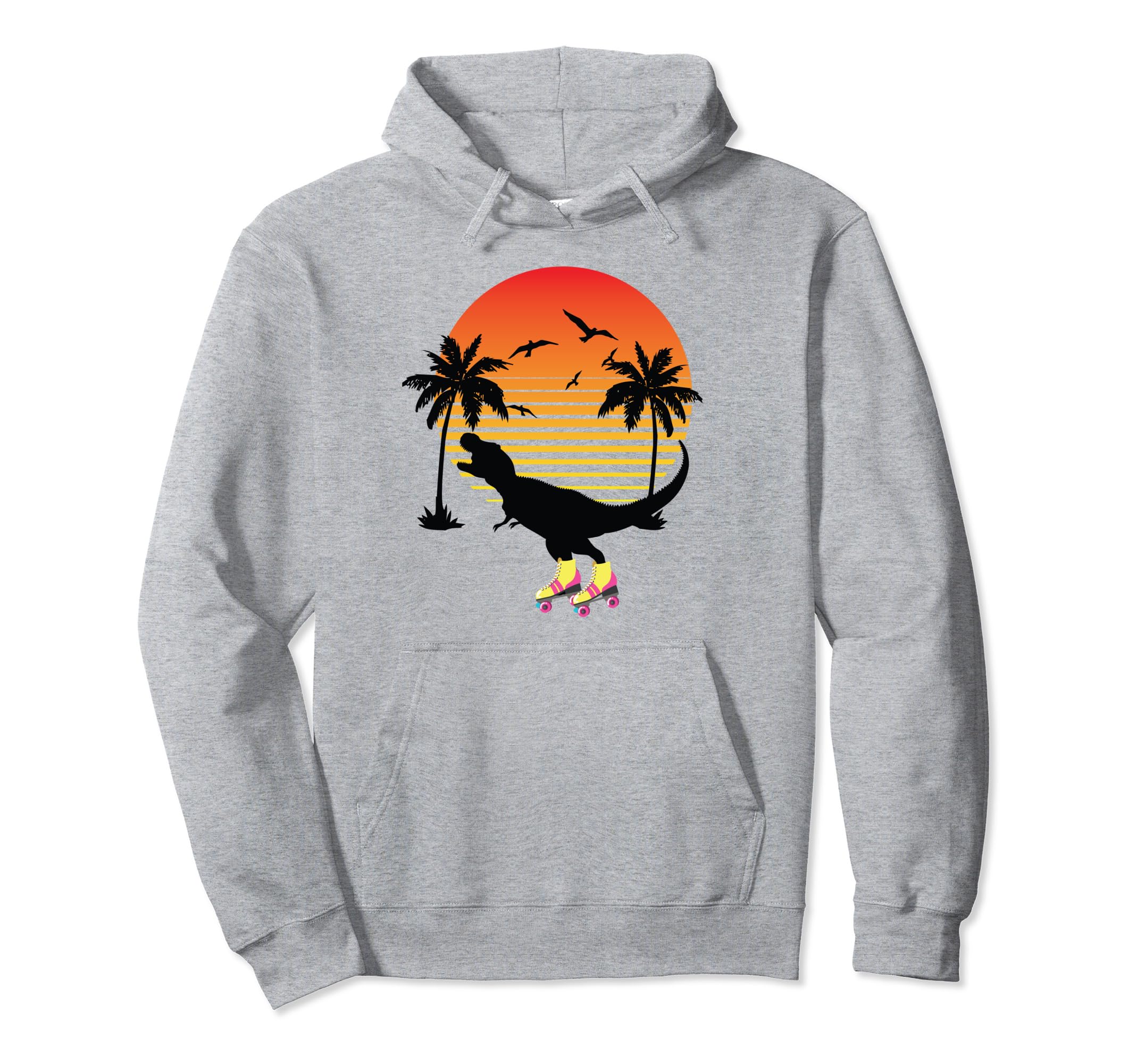 Trex Roller Skate Derby California 80S Hoodie - Streetwear Style Men Women - T-Shirt, Sweatshirt, Hoodie