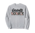 Baseball Nonnie Leopard Proud Sweatshirt - Custom Art Print for Adults - T-Shirt, Sweatshirt, Hoodie