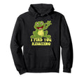 I Find You Ribbiting Cartoon Frog Hoodie - Streetwear Style for Adults - T-Shirt, Sweatshirt, Hoodie