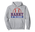 Nanny Rookie 1St Birthday Hoodie - Casual Everyday Wear for Adults - T-Shirt, Sweatshirt, Hoodie
