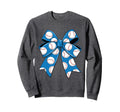 Baseball Coquette Bow Baseball Mom Sweatshirt - Custom Art Print Men Women - T-Shirt, Sweatshirt, Hoodie