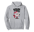 Boujee American Baseball Mama Mom Hoodie - Custom Art Print for Adults - T-Shirt, Sweatshirt, Hoodie