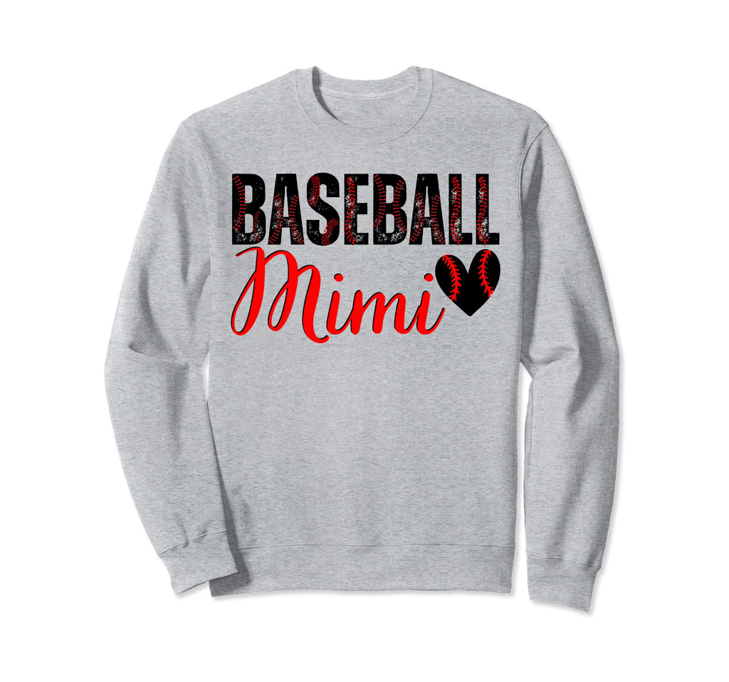 Baseball Mimi Family Matching Mimi Sweatshirt - Graphic Print for Adults - T-Shirt, Sweatshirt, Hoodie
