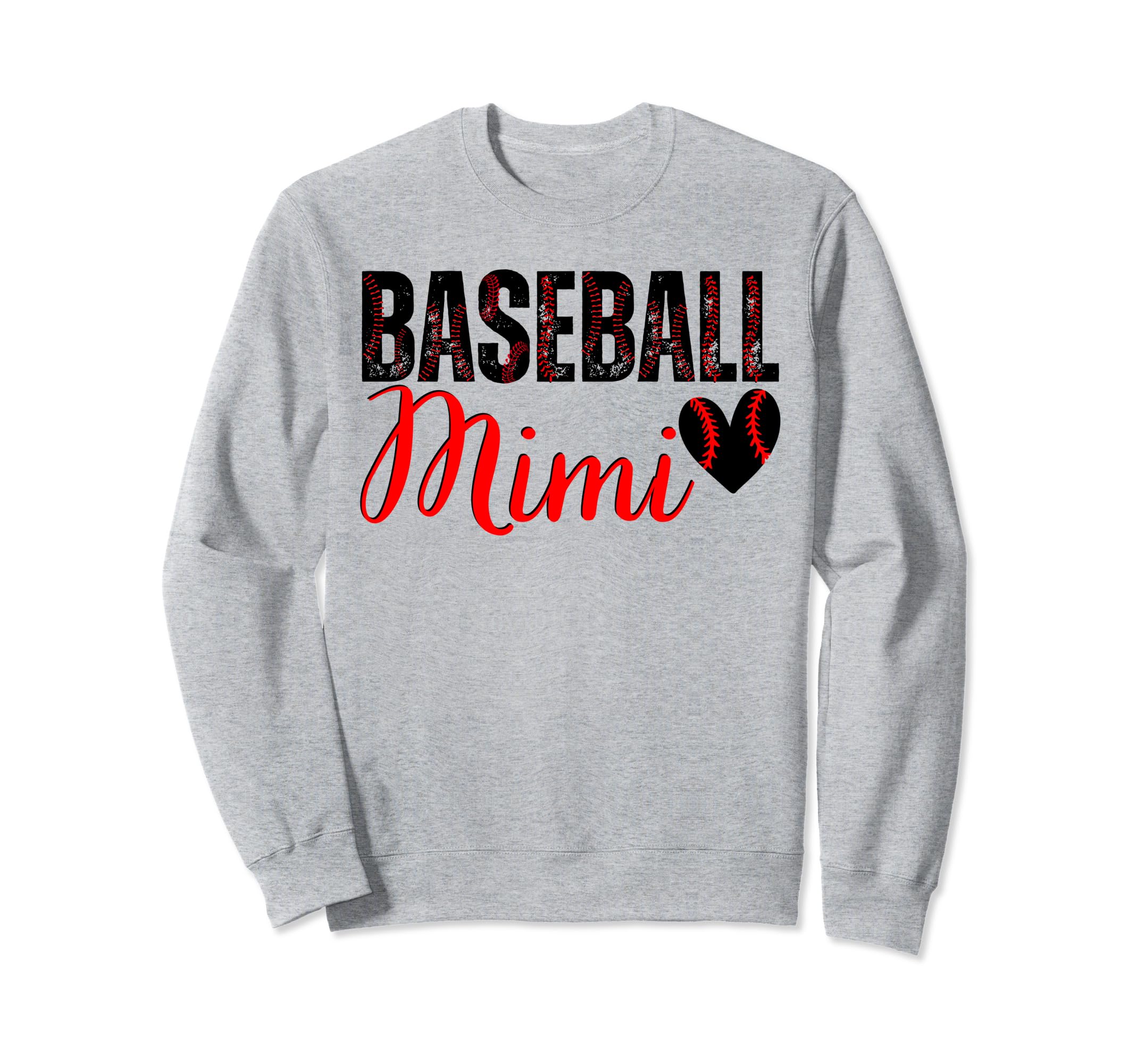 Baseball Mimi Family Matching Mimi Sweatshirt - Graphic Print for Adults - T-Shirt, Sweatshirt, Hoodie