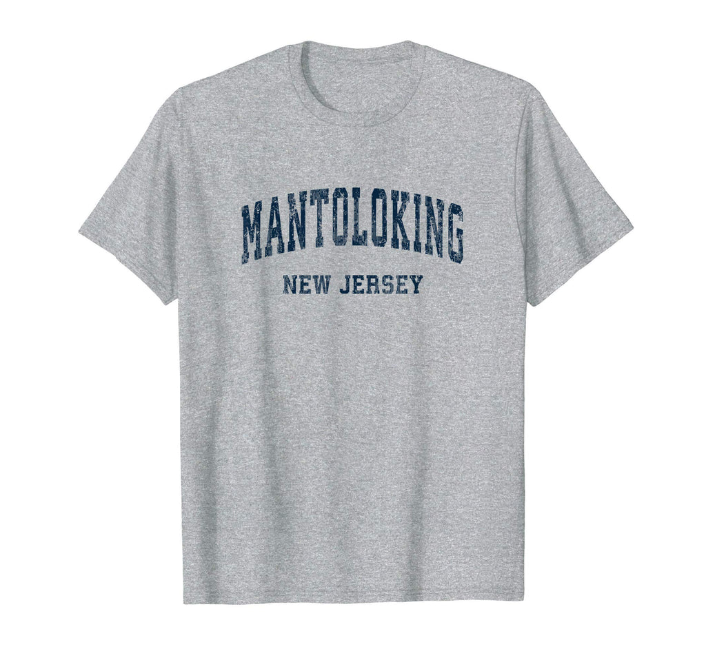 Mantoloking New Jersey Nj Varsity T-Shirt - Trendy Graphic for Adults - T-Shirt, Sweatshirt, Hoodie