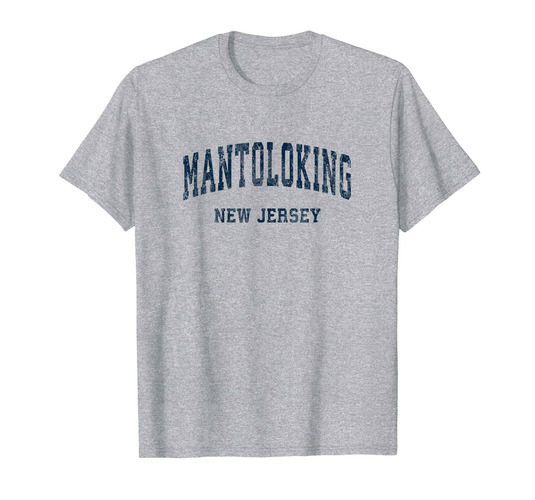 Mantoloking New Jersey Nj Varsity T-Shirt - Trendy Graphic for Adults - T-Shirt, Sweatshirt, Hoodie