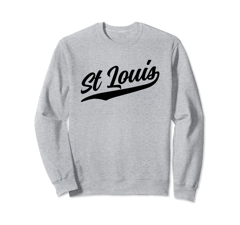 St Louis Missouri 1970S Swoosh Sweatshirt - Fun Novelty Design Men Women - T-Shirt, Sweatshirt, Hoodie