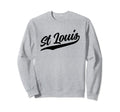 St Louis Missouri 1970S Swoosh Sweatshirt - Fun Novelty Design Men Women - T-Shirt, Sweatshirt, Hoodie