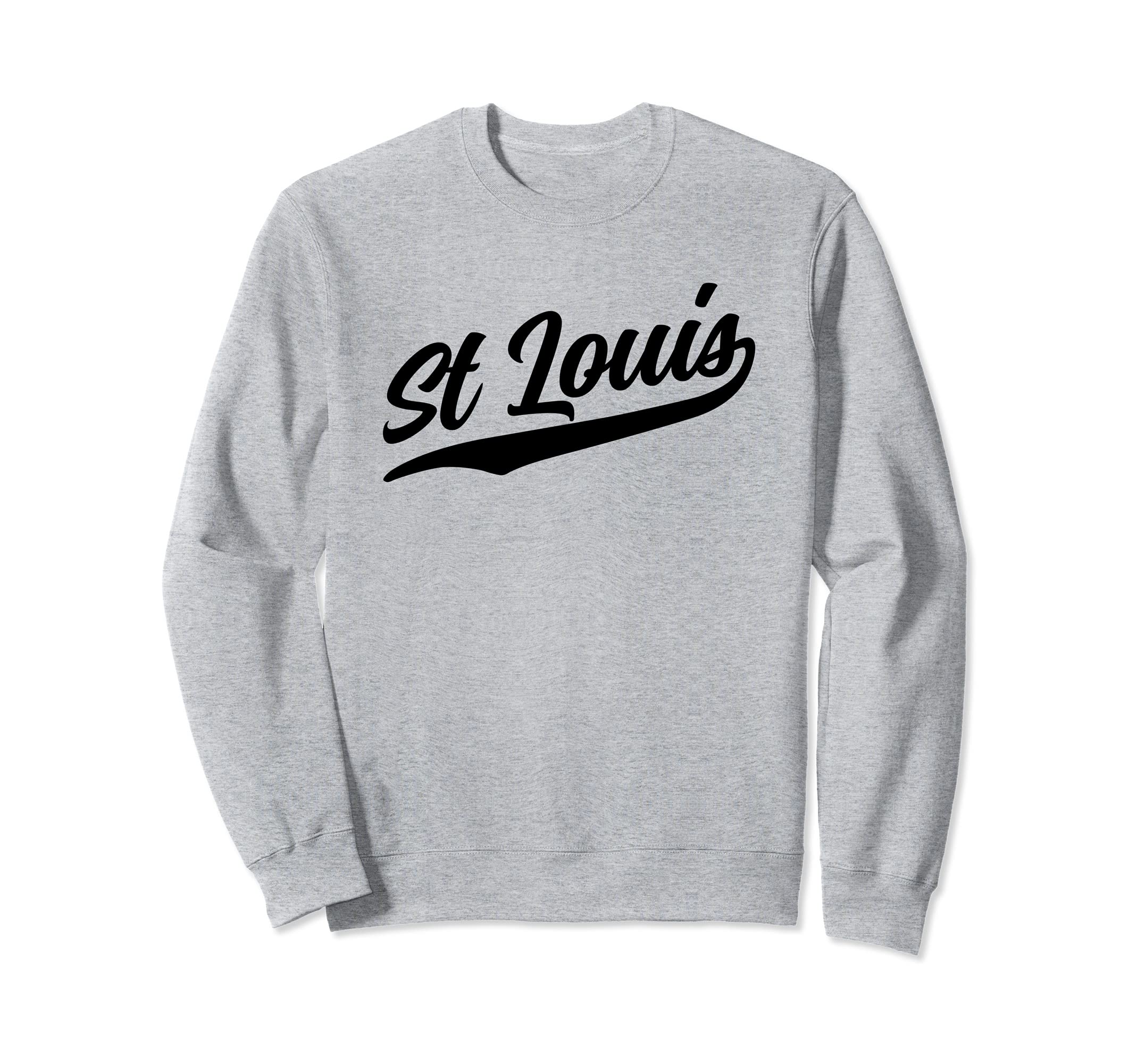 St Louis Missouri 1970S Swoosh Sweatshirt - Fun Novelty Design Men Women - T-Shirt, Sweatshirt, Hoodie