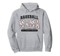 Baseball Mama Like Normal Mama But Hoodie - Unique Graphic for Adults - T-Shirt, Sweatshirt, Hoodie