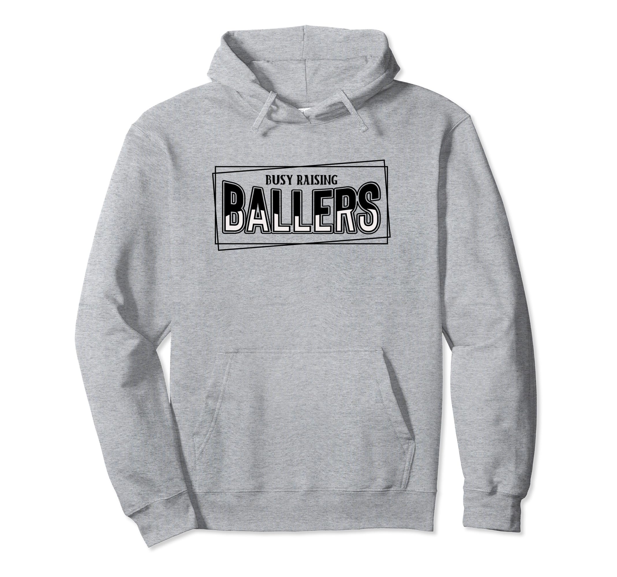 Busy Raising Ballers Baseball Love Hoodie - Graphic Print Men Women - T-Shirt, Sweatshirt, Hoodie