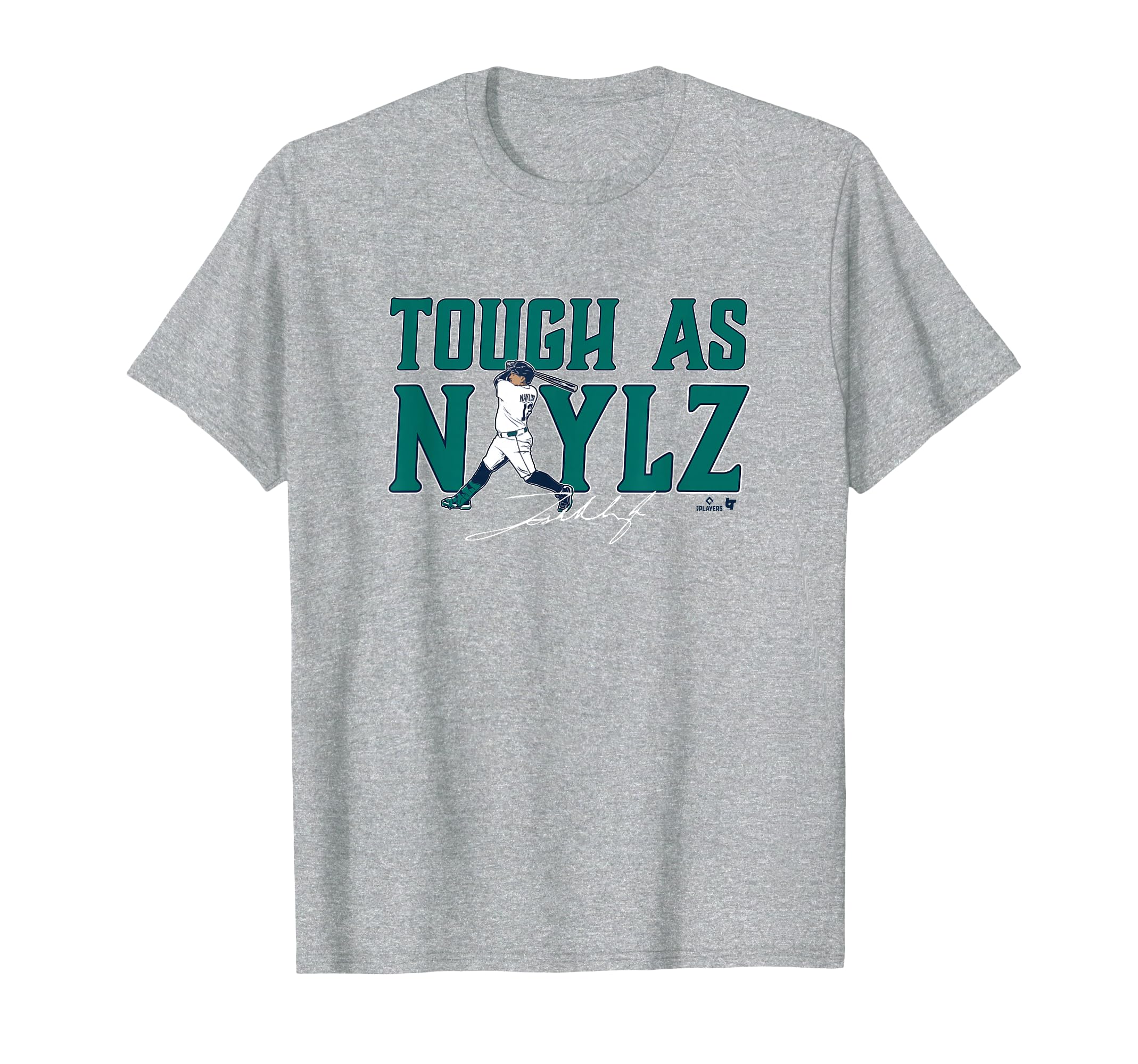 Josh Naylor Tough As Nails Gray Seattle T-Shirt - Unique Graphic Unisex - T-Shirt, Sweatshirt, Hoodie
