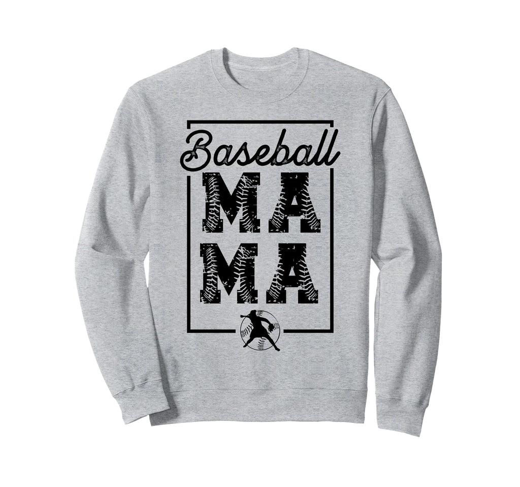 Baseball Mom Sweatshirt - Streetwear Style Men Women - T-Shirt, Sweatshirt, Hoodie
