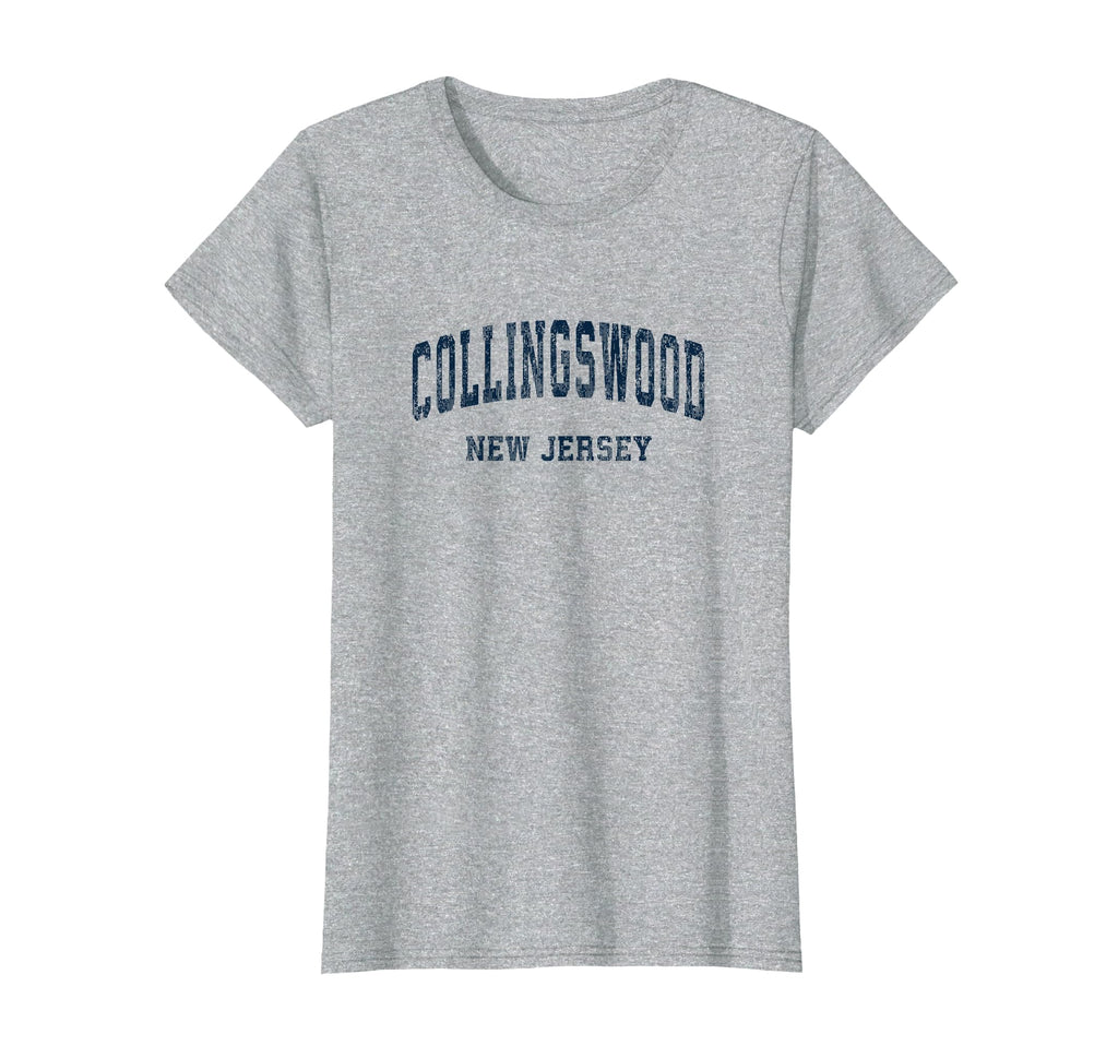 Collingswood New Jersey Nj Varsity T-Shirt - Fun Novelty Design Men Women - T-Shirt, Sweatshirt, Hoodie