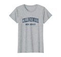 Collingswood New Jersey Nj Varsity T-Shirt - Fun Novelty Design Men Women - T-Shirt, Sweatshirt, Hoodie