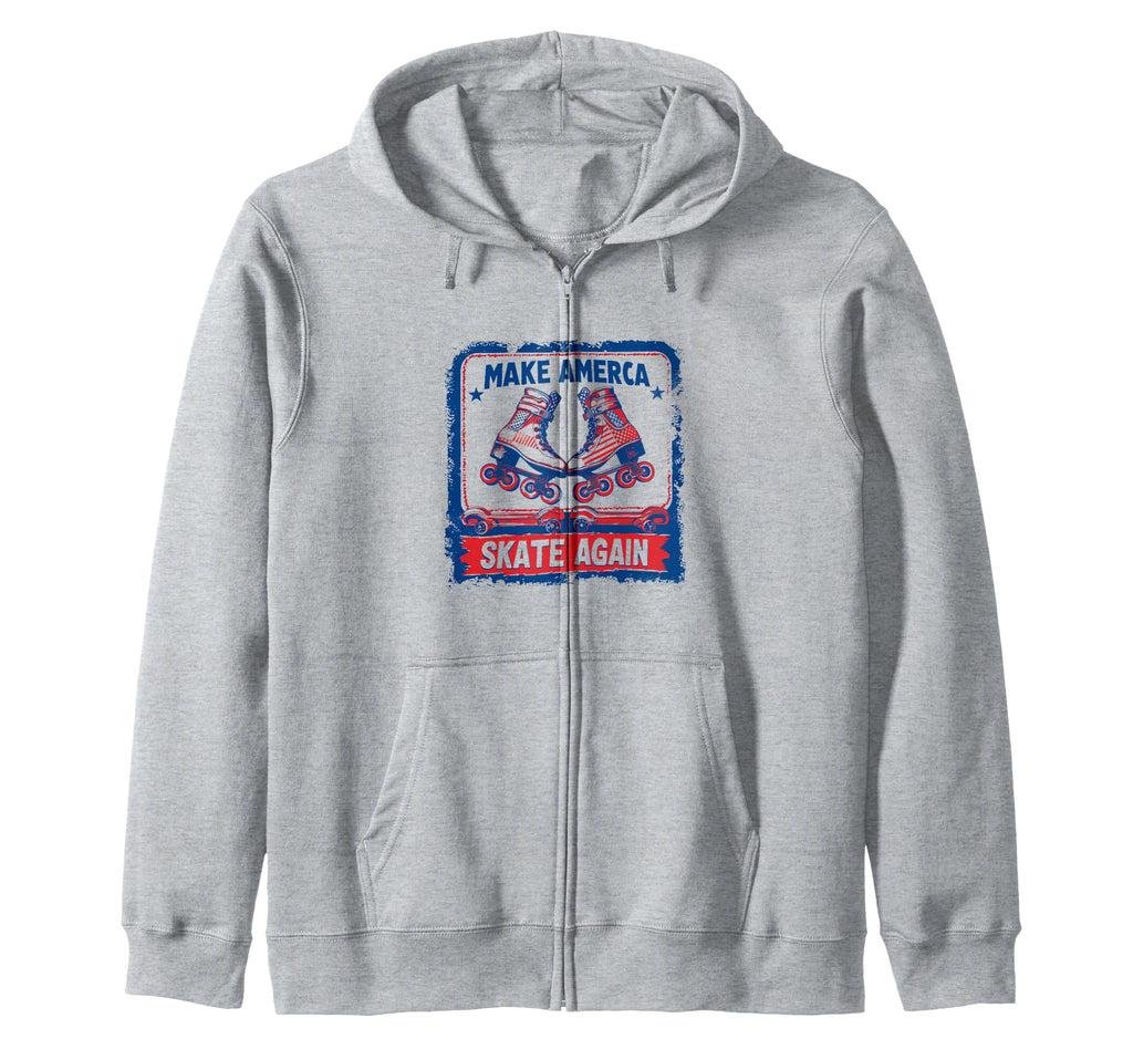 Make America Skate Again Roller Sweatshirt - Fun Novelty Design for Adults - T-Shirt, Sweatshirt, Hoodie
