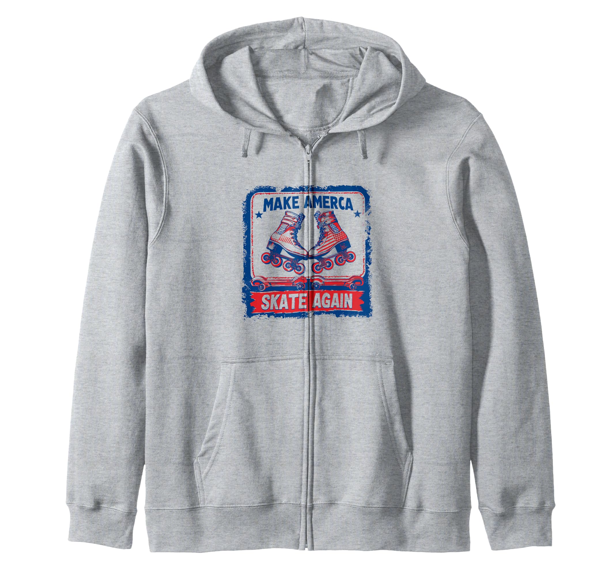 Make America Skate Again Roller Sweatshirt - Fun Novelty Design for Adults - T-Shirt, Sweatshirt, Hoodie