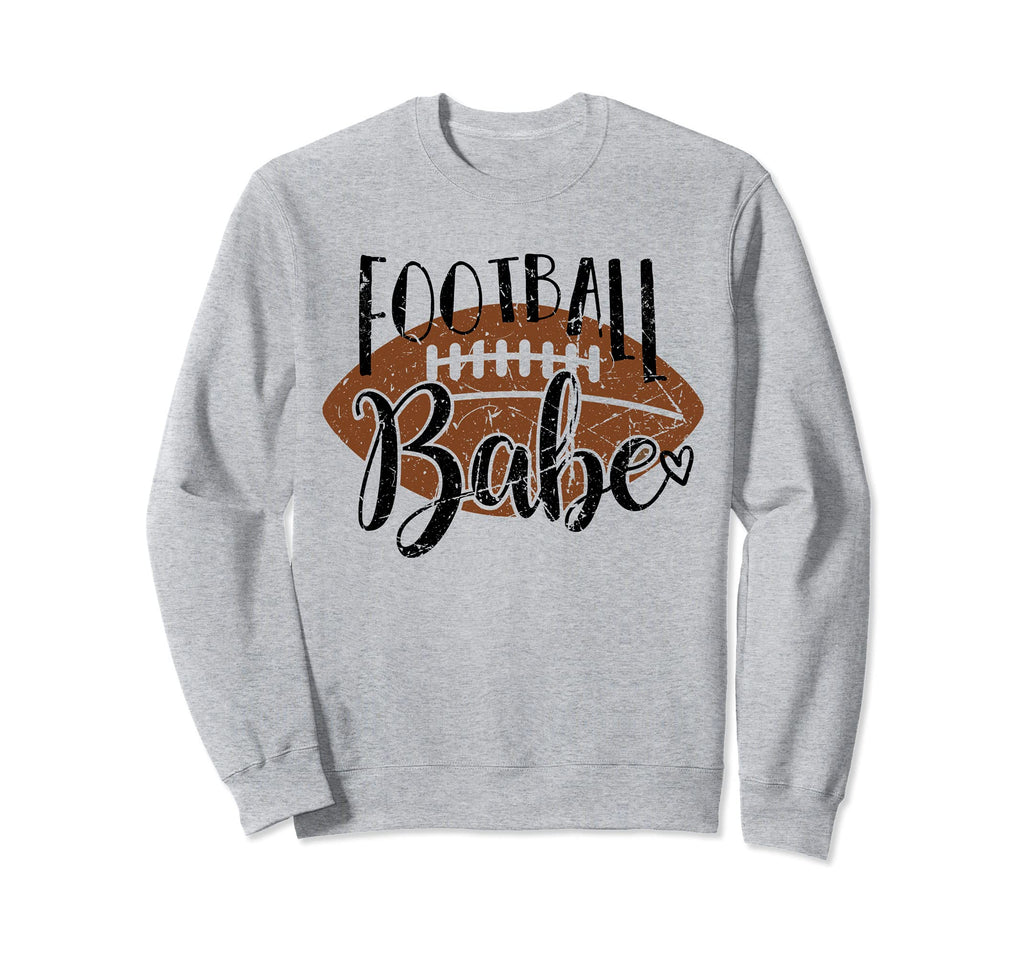 Football Babe Game Day Mom Football Sweatshirt - Custom Art Print Unisex - T-Shirt, Sweatshirt, Hoodie