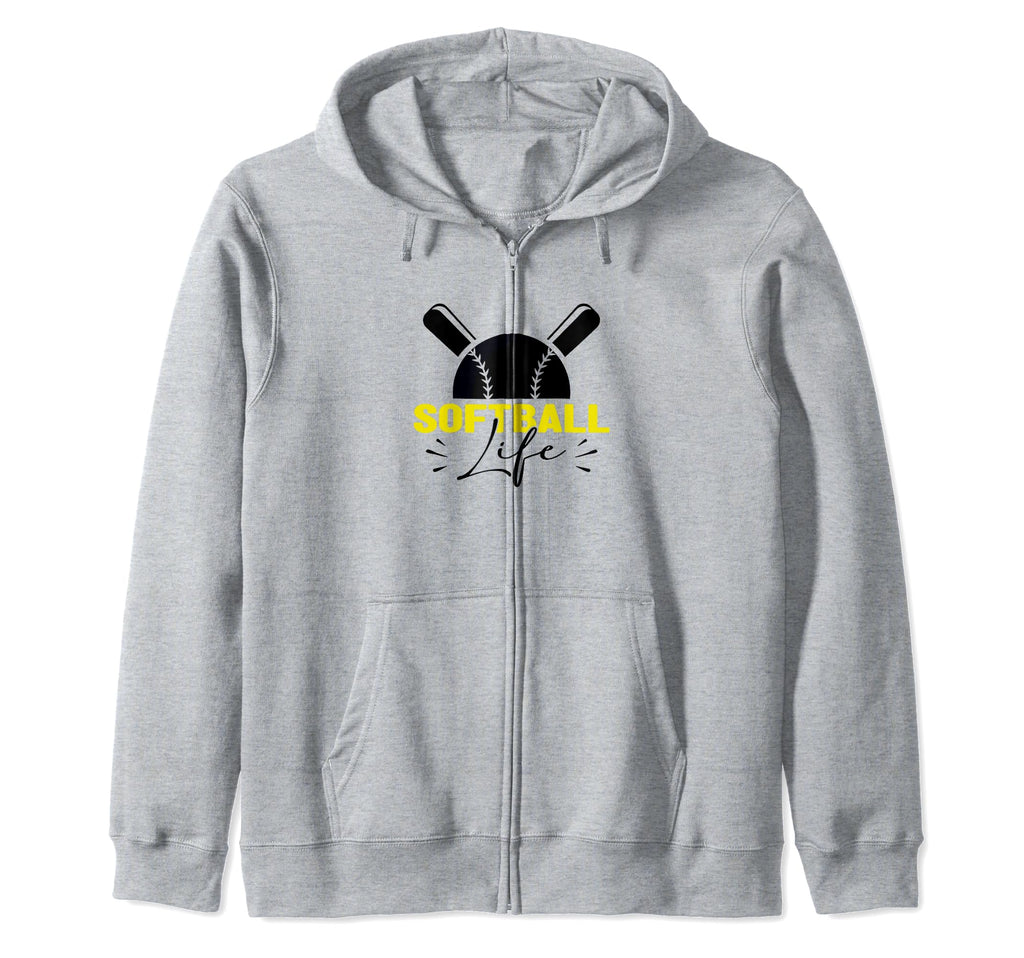 Softball Mom Gifts Softball Moms Hoodie - Minimalist Print Unisex - T-Shirt, Sweatshirt, Hoodie