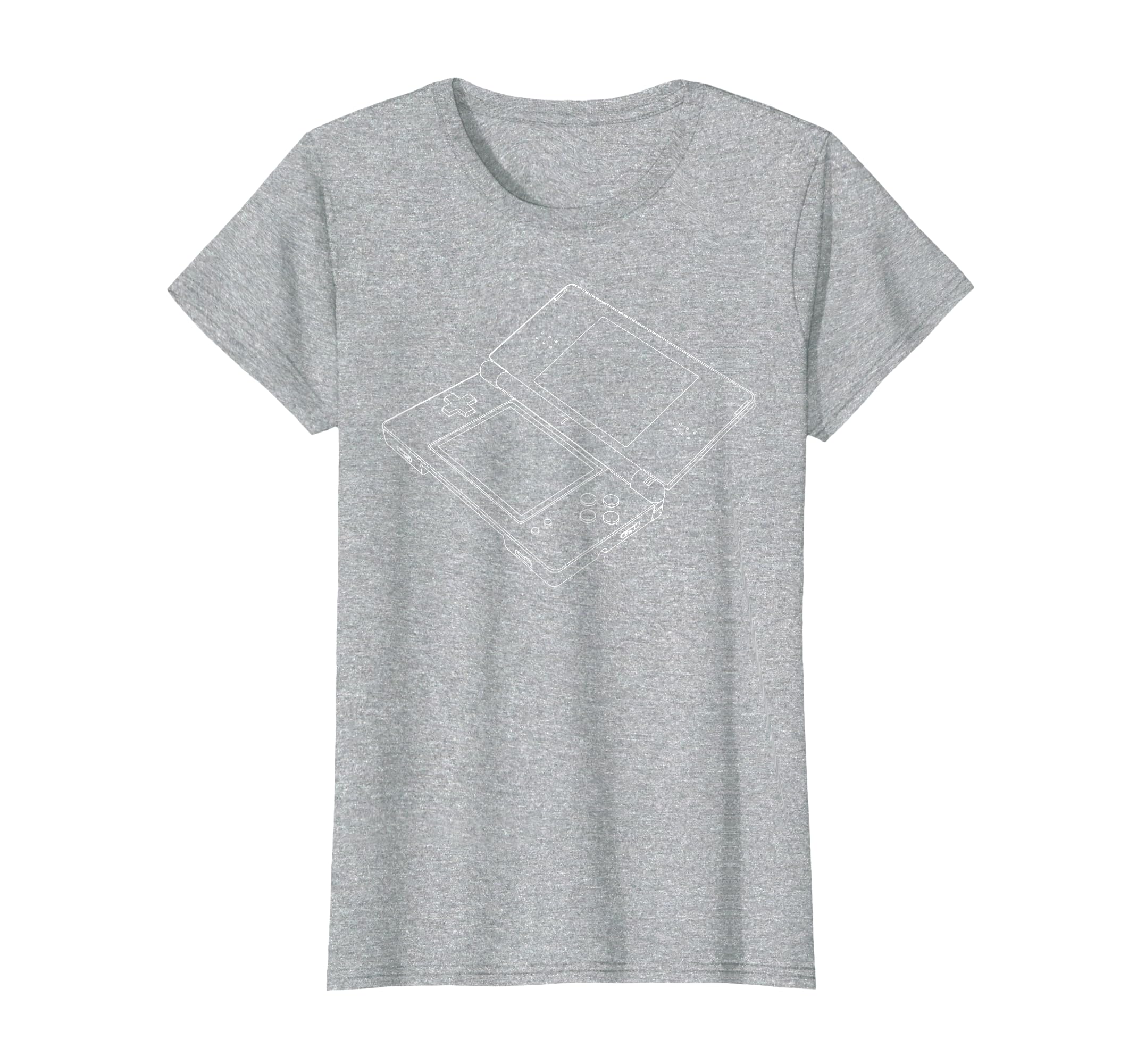 Gaming Diagram Portable Video Game T-Shirt - Minimalist Print Men Women - T-Shirt, Sweatshirt, Hoodie