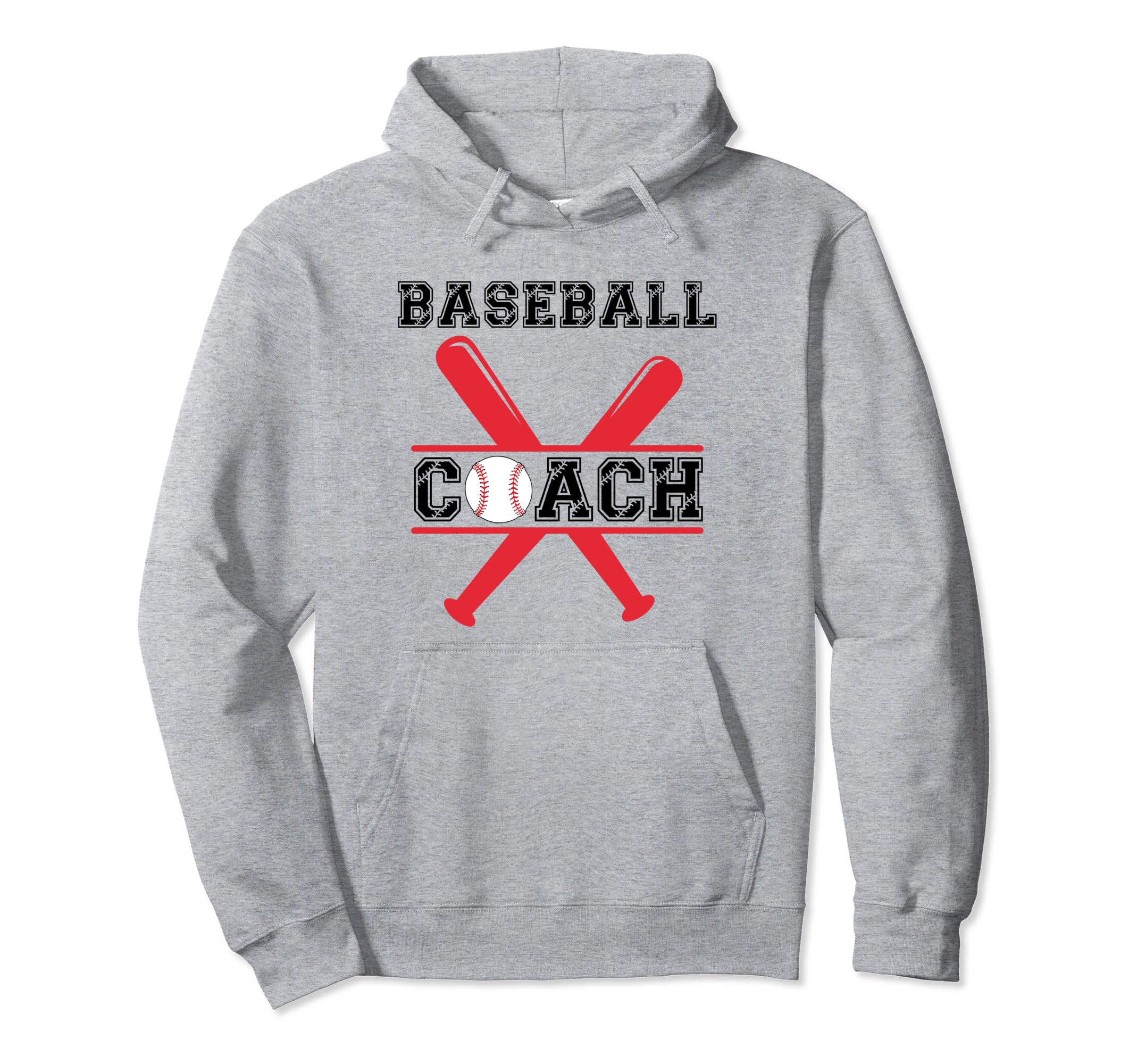 Baseball Coach Baseball Dad Team Hoodie - Casual Everyday Wear for Adults - T-Shirt, Sweatshirt, Hoodie