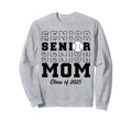 Class 2025 Baseball Mom Senior Sweatshirt - Graphic Print Men Women - T-Shirt, Sweatshirt, Hoodie