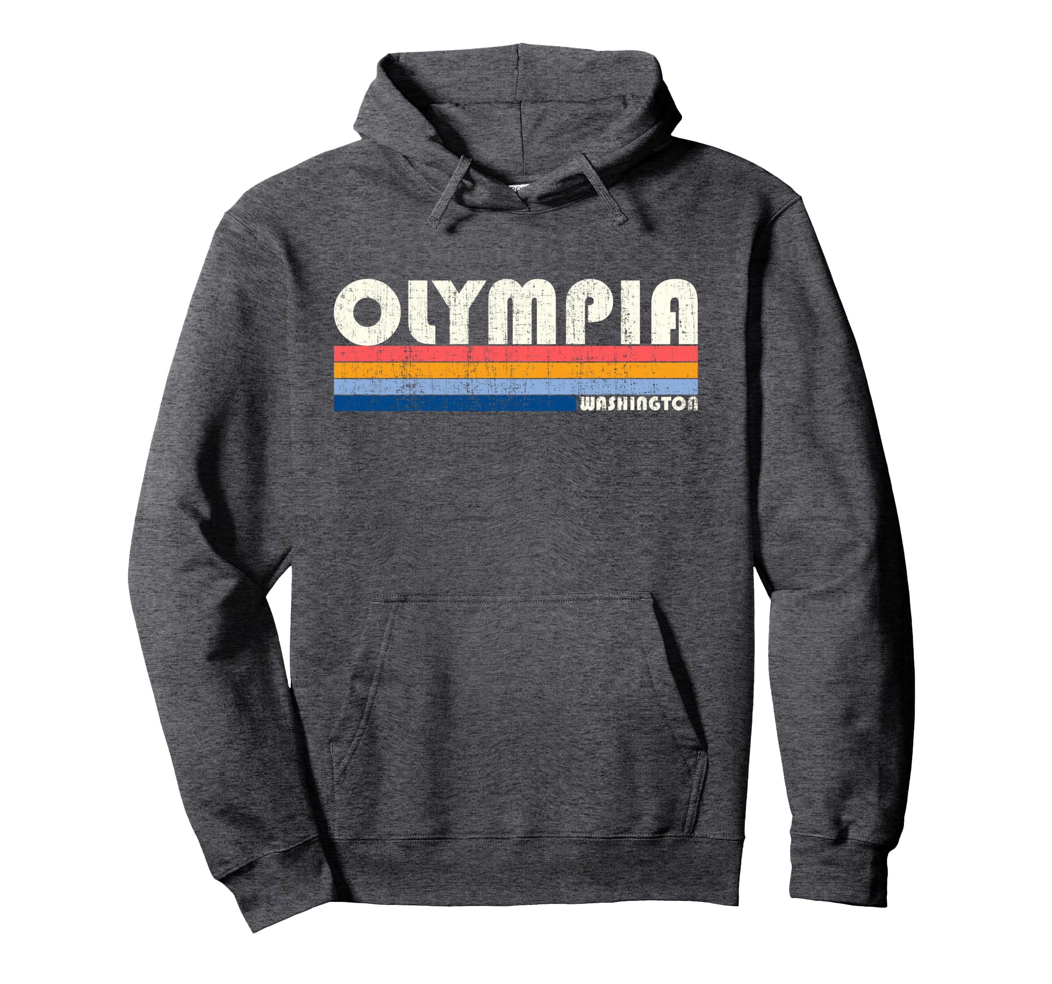 70S 80S Olympia Wa Hoodie - Novelty Apparel for Adults - T-Shirt, Sweatshirt, Hoodie