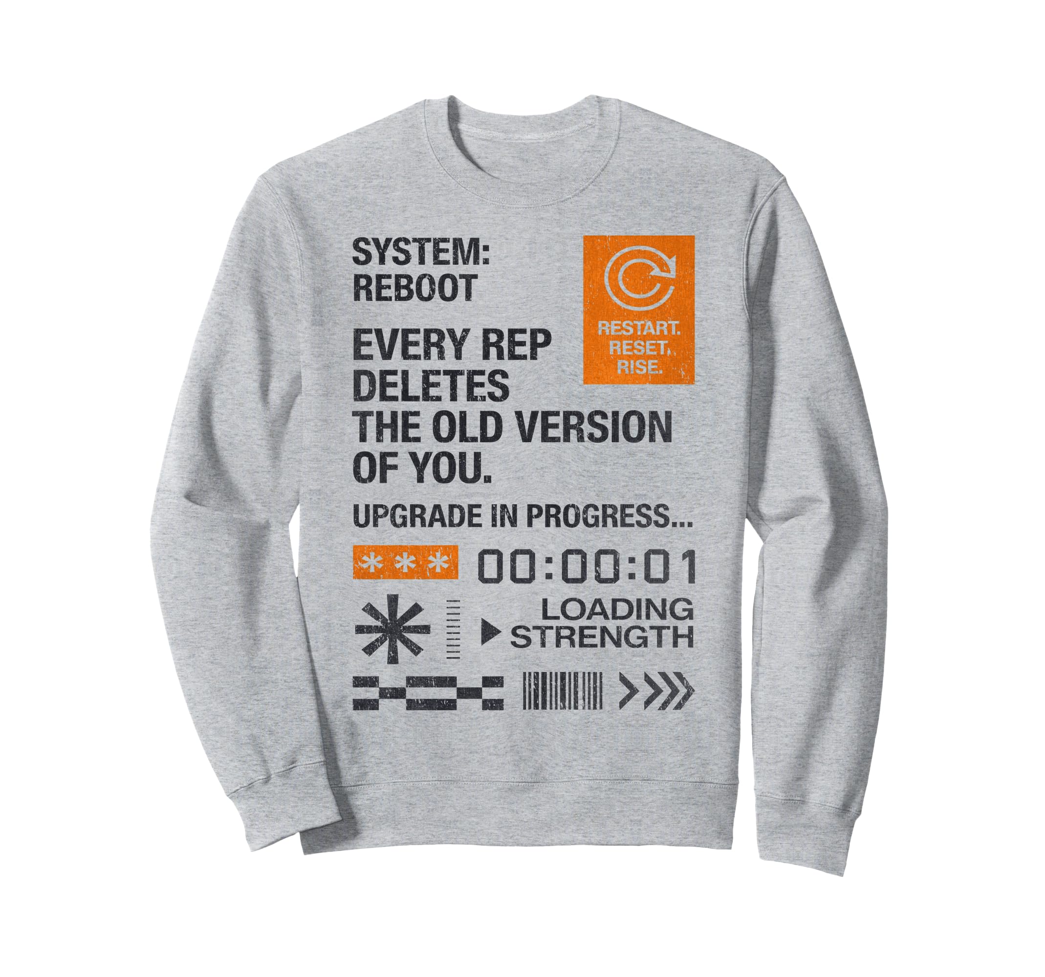 Y2K Fitness Gym Training Discipline Yoga Sweatshirt - Graphic Print Unisex - T-Shirt, Sweatshirt, Hoodie