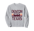 Denton Texas Cassette Tape Dallas Sweatshirt - Minimalist Print for Adults - T-Shirt, Sweatshirt, Hoodie