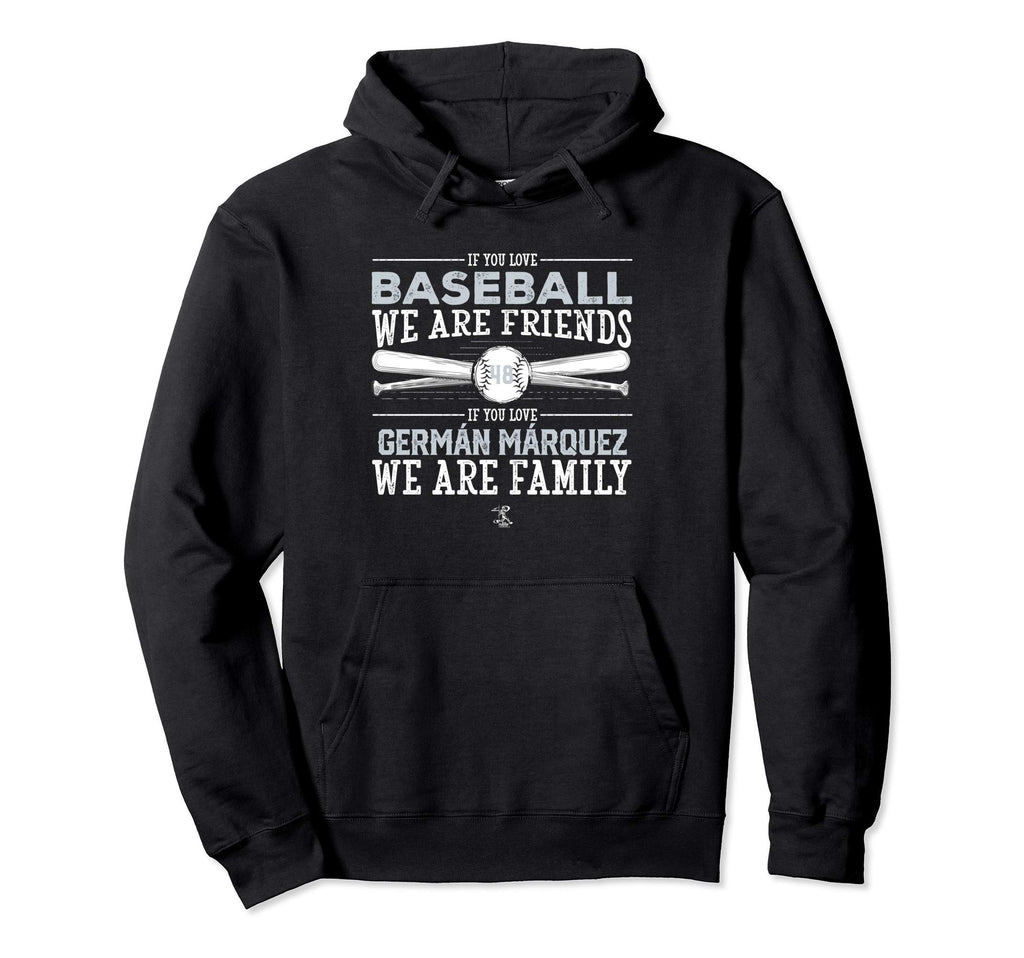 German Marquez If You Love Baseball Hoodie - Trendy Graphic Men Women - T-Shirt, Sweatshirt, Hoodie